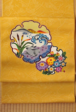 画像をギャラリービューアに読み込む, 紅型太鼓帯「いなばの白兎」