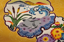 画像をギャラリービューアに読み込む, 紅型太鼓帯「いなばの白兎」