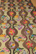 画像をギャラリービューアに読み込む, 紅型六通帯「宴」〜とっくりきわたとほろ酔い猫〜