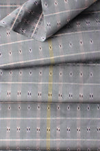 画像をギャラリービューアに読み込む, 空鼠色南風原花織着尺