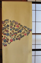 画像をギャラリービューアに読み込む, 紅型名古屋帯 ポイント「イノー 珊瑚畑」