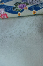 画像をギャラリービューアに読み込む, 紅型名古屋帯 六通「電照菊」