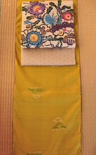 画像をギャラリービューアに読み込む, 黄金色絣着尺