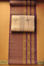 画像をギャラリービューアに読み込む, 紫の琉球絣上布