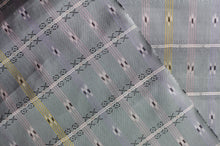 画像をギャラリービューアに読み込む, 空鼠色南風原花織着尺