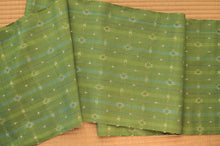 画像をギャラリービューアに読み込む, 若草色琉球絣着尺