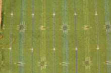 画像をギャラリービューアに読み込む, 若草色琉球絣着尺