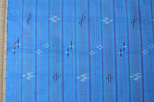 画像をギャラリービューアに読み込む, ツユクサ色の琉球絣