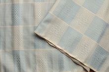 画像をギャラリービューアに読み込む, 水色の南風原ロートン織帯