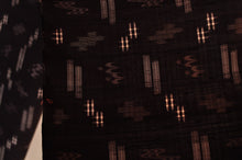 画像をギャラリービューアに読み込む, 黒の琉球絣 着尺 七五三 イーヌジー