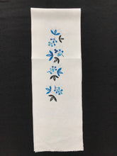 画像をギャラリービューアに読み込む, 紅型半襟 なんてん(藍)