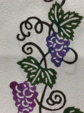 画像をギャラリービューアに読み込む, 紅型半襟 ぶどう