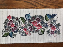 画像をギャラリービューアに読み込む, びんがた 夏物半襟 あじさい